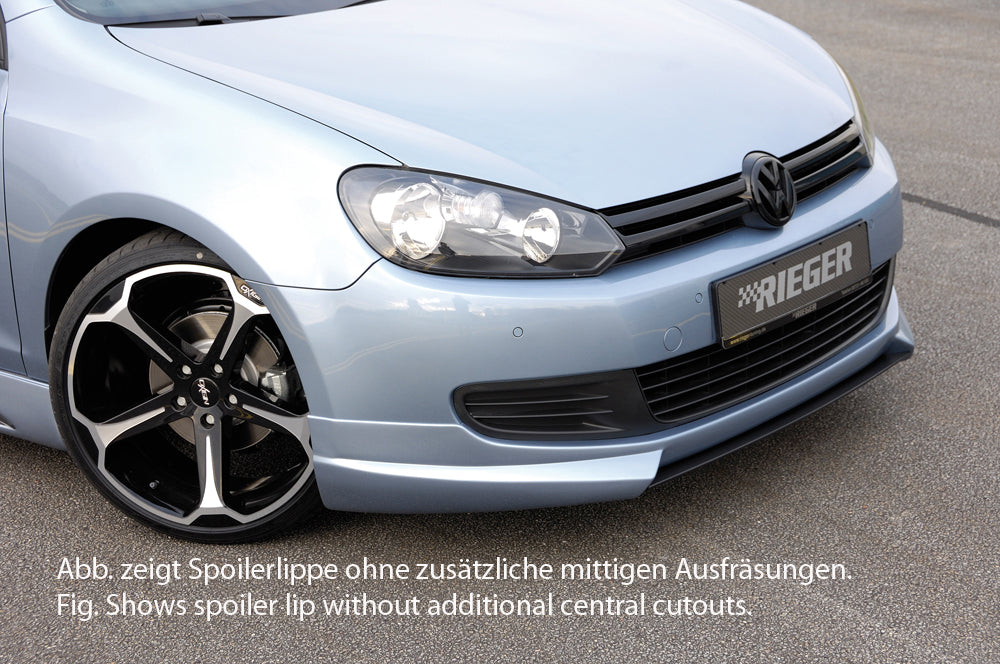 Rieger 00059503 VW Mk6 Golf Front Splitter