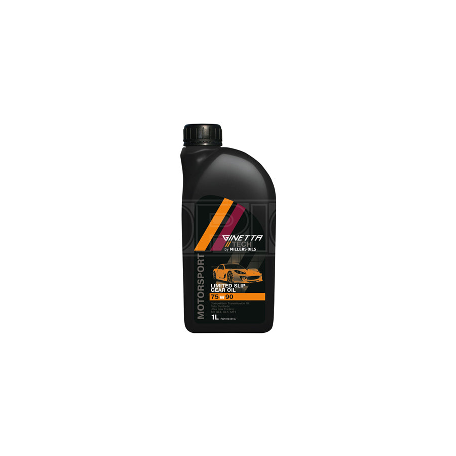 Millers Oils Ginetta Tech LS 75W-90 Fully Synthetic Competition Gear Oil 1l