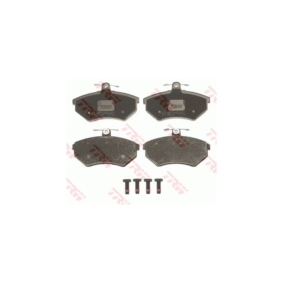 TRW Cotec Gdb1044 Brake Pad Set Not Prepared For Wear Indicator With Brake Caliper Screws With Accessories