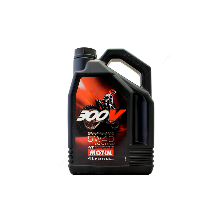 Motul 300V 4T Factory Line 5w-40 Off Road Ester Synthetic Racing Motorcycle Engine Oil 4l
