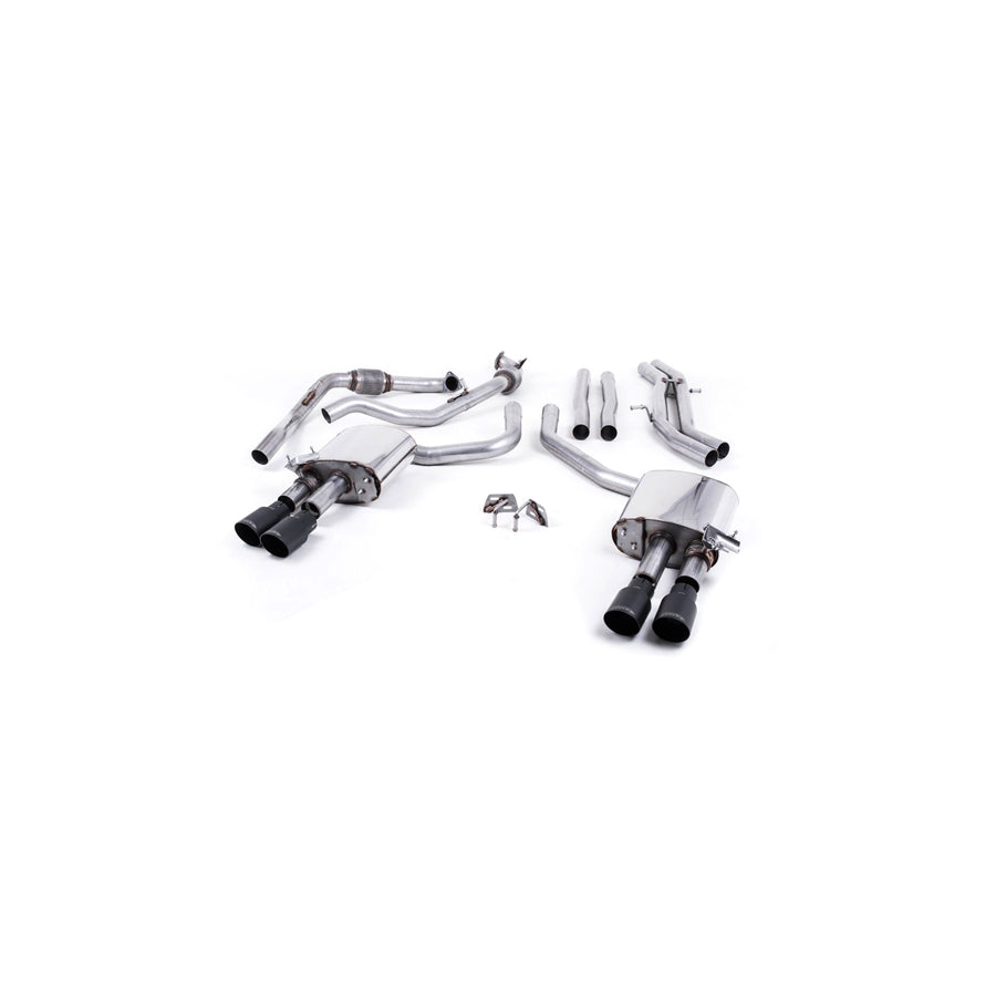 MillTek Audi B9 Non-Resonated Cat-Back Exhaust (S4 & S5)