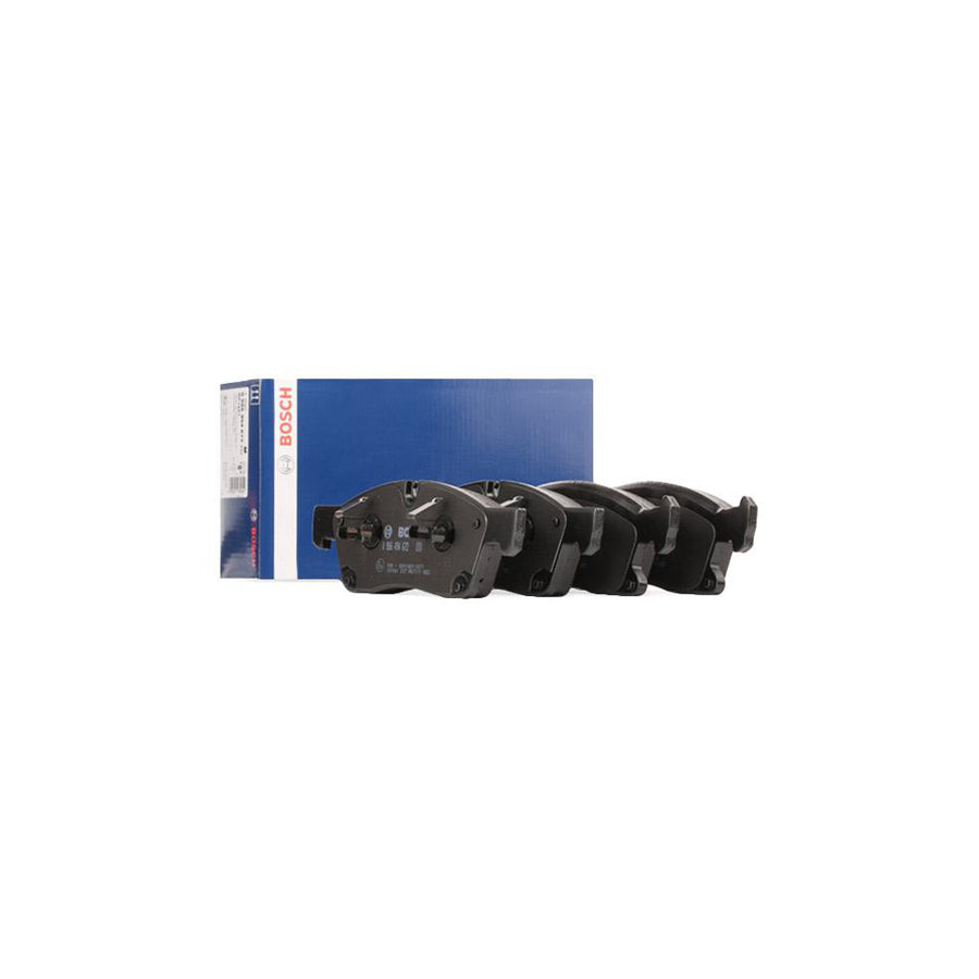Bosch 0986494672 Brake Pad Set With Anti Squeak Plate With Mounting Manual With Piston Clip BP1667