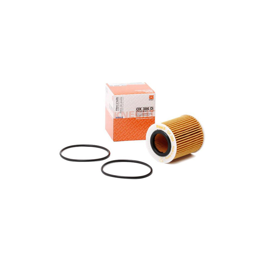 MAHLE ORIGINAL OX 386D Oil Filter Filter Insert