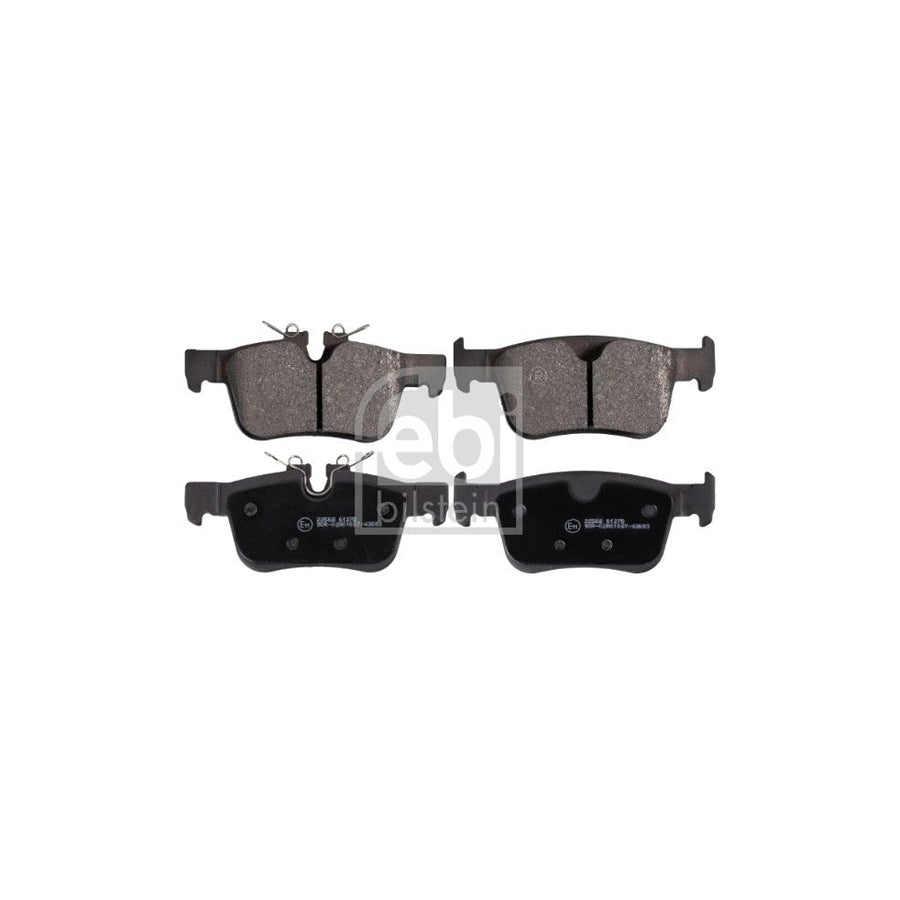 Febi Bilstein 171409 Brake Pad Set Rear Axle Prepared For Wear Indicator