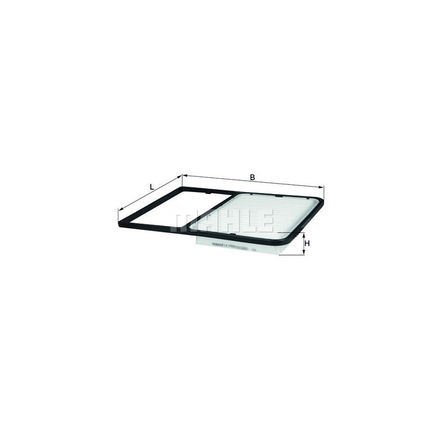 MAHLE ORIGINAL LX 2029 Air Filter Filter Insert