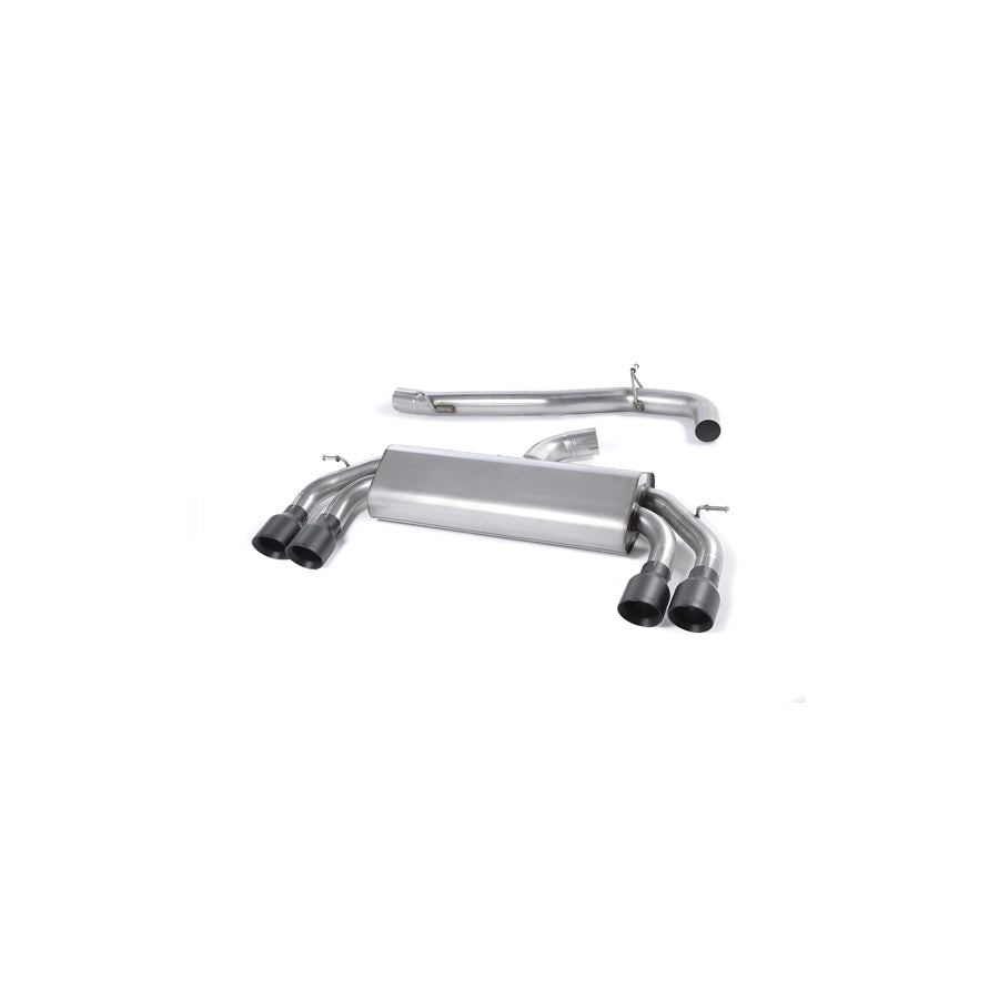 MillTek Audi 8V S3 Non-Resonated Non-Valved Cat-Back Exhaust (Quattro)