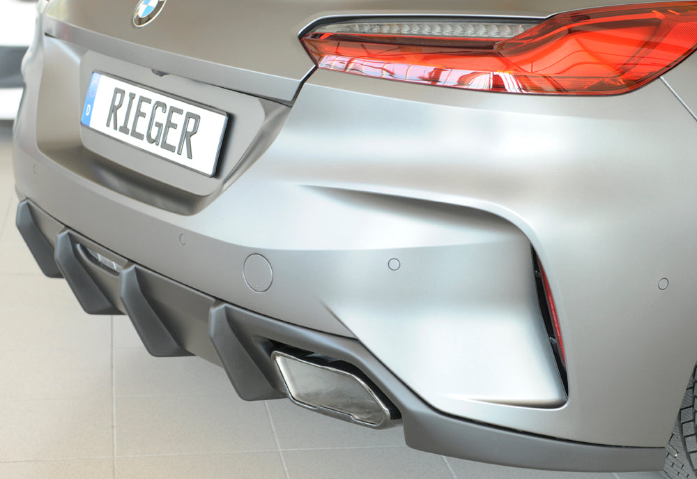 Rieger 00050523 BMW Z4 G4Z/G29 Rear Diffuser for Original Tailpipe Left & RIght - Matte Black