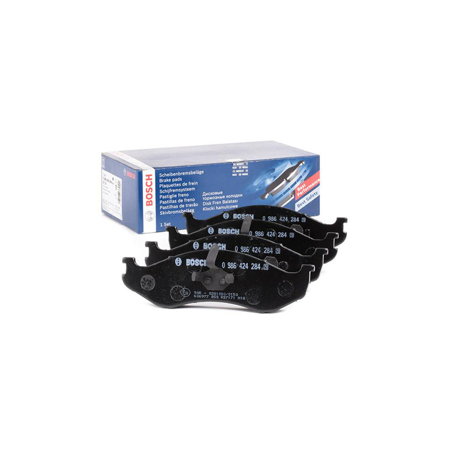 Bosch 0986424284 Brake Pad Set With Mounting Manual BP139