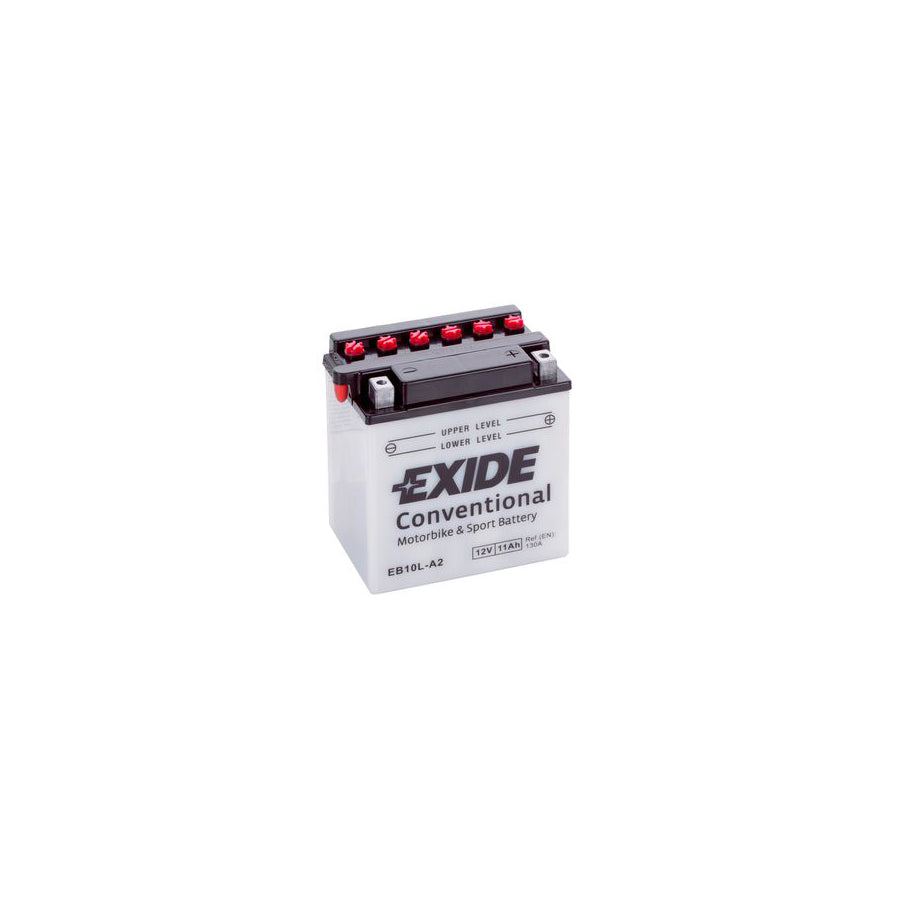 Exide EB10L-A2 12V Conventional Motorcycle Battery | Duco Car Parts UK Car Parts