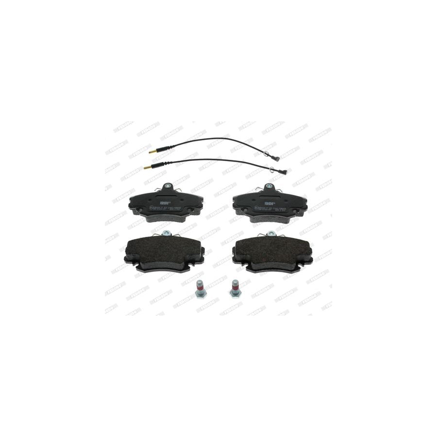 Ferodo Sl Fsl1617 Brake Pad Set Not Prepared For Wear Indicator With Brake Caliper Screws