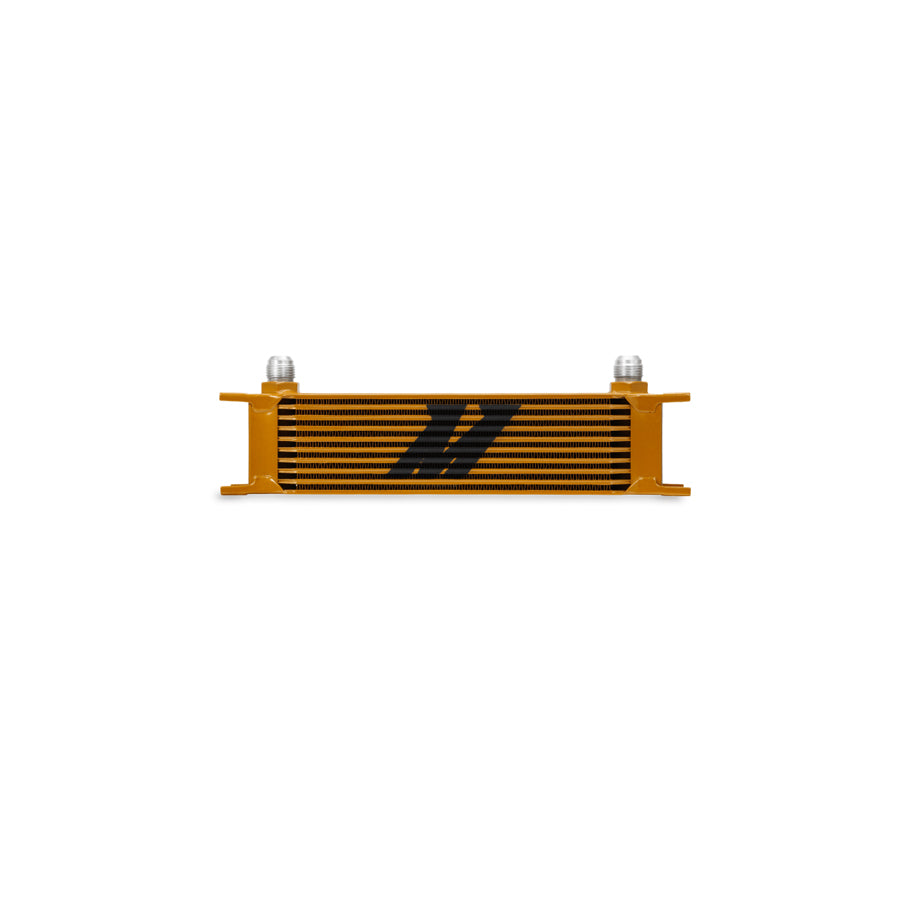 Mishimoto MMOC-10G Universal 10 Row Oil Cooler - Gold