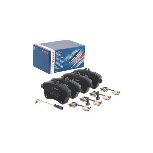 Bosch 0986494085 Brake Pad Set Incl Wear Warning Contact With Anti Squeak Plate With Bolts Screws With Mounting Manual BP995