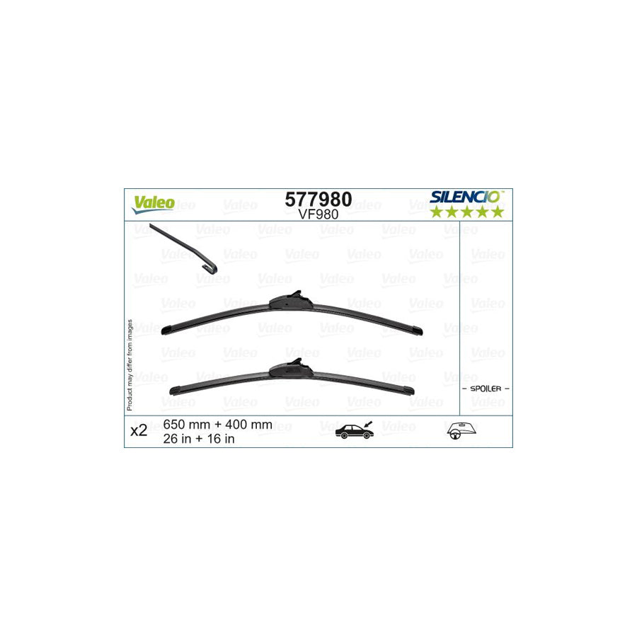 Valeo 577980 Wiper Blade | Duco Car Parts UK Car Parts