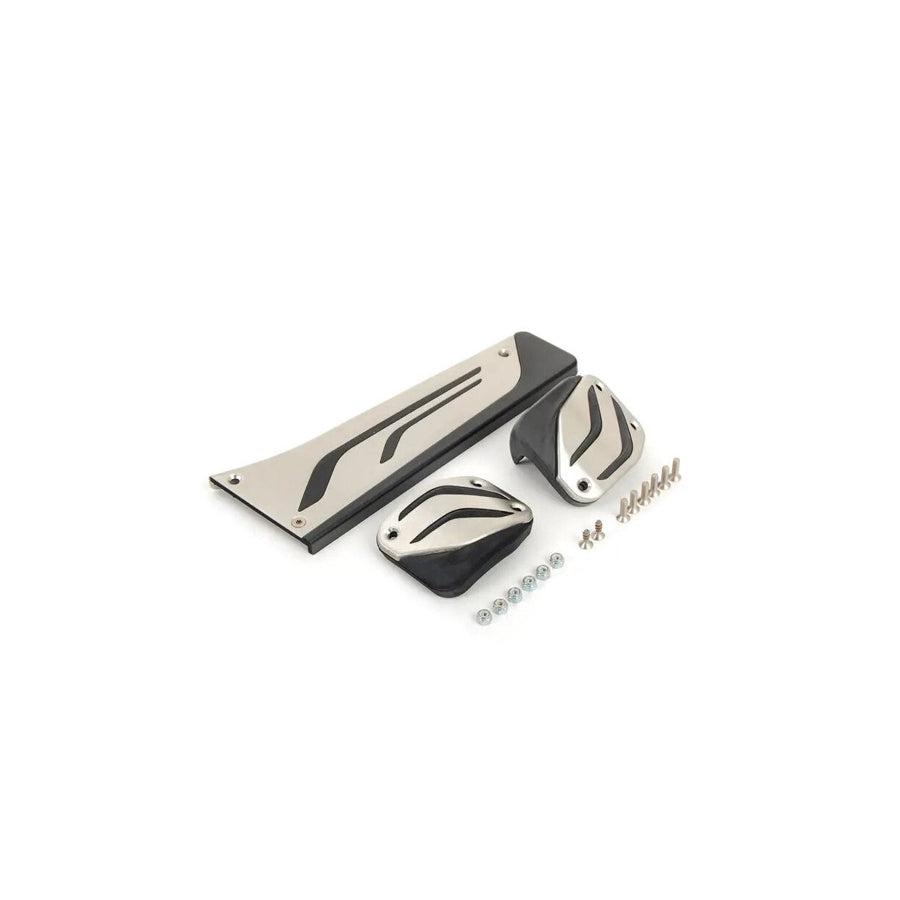 Genuine BMW F10 F20 F30 G30 M Performance Stainless Steel Pedals - Manual LHD (Inc. 320i, 530i, 640i & M3)
