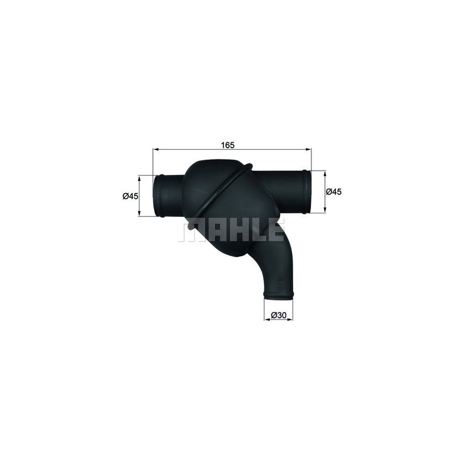 MAHLE ORIGINAL TI 11 87 Engine thermostat Opening Temperature: 87°C, with seal