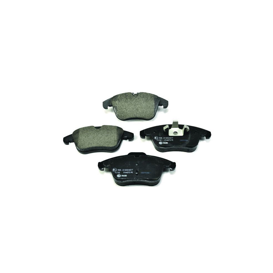 Hella 8DB 355 013 621 Brake Pad Set Prepared For Wear Indicator