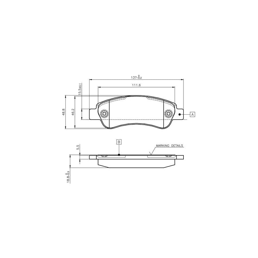 Bosch 0986Tb2977 Brake Pad Set Excl Wear Warning Contact With Bolts With Accessories