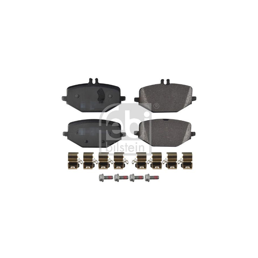 Febi Bilstein 178655 Brake Pad Set Rear Axle Prepared For Wear Indicator With Attachment Material