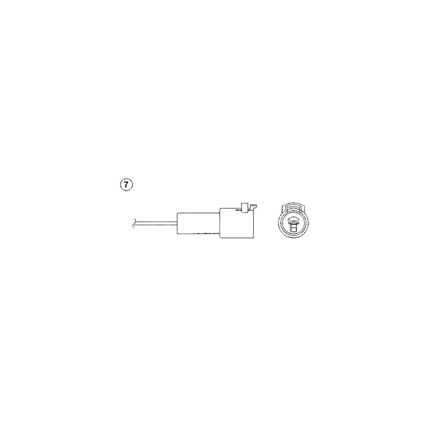 NTK Lambda Sensor / O2 Sensor (NGK 0164) - OZA401-E52