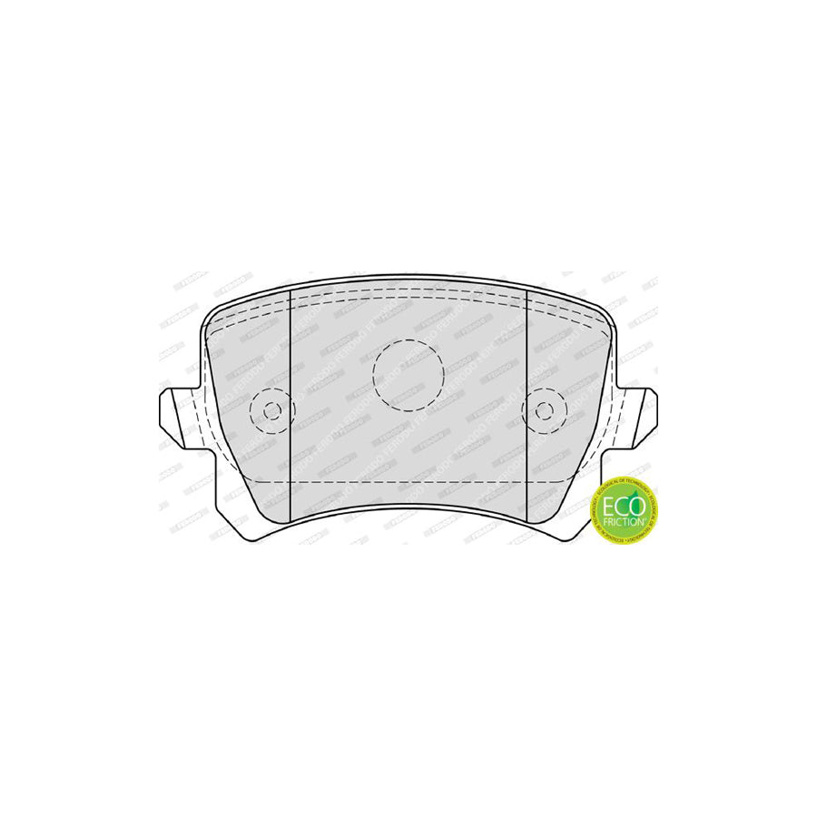 Ferodo Premier Eco Friction Fdb4192 Brake Pad Set Not Prepared For Wear Indicator With Brake Caliper Screws With Accessories