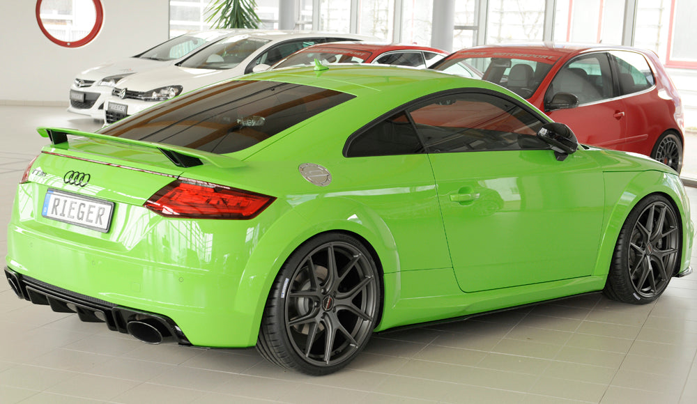Rieger 00055174 Audi 8J 8J1-FV 8S TTRS Right Rear Side Splitter