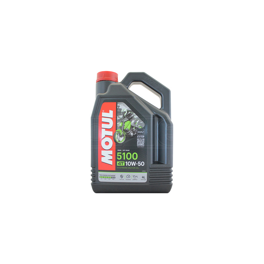 Motul 5100 4T 10w-50 Ester Synthetic Racing Motorcycle Engine Oil 4l