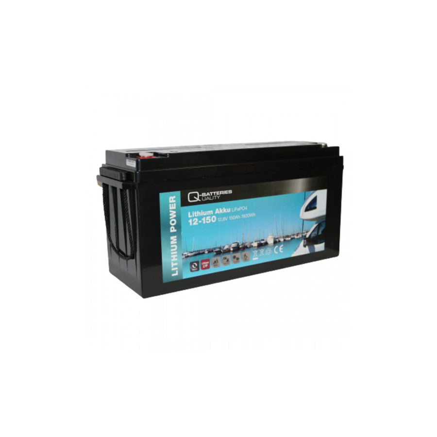 Q-Batteries Lithium Akku 12150 12.8V 150Ah 1920Wh LiFePO4