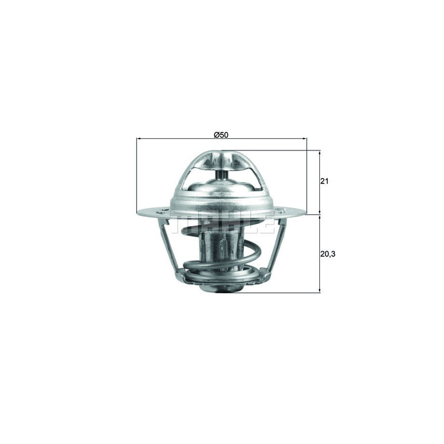 MAHLE ORIGINAL TX 196 83D Engine thermostat Opening Temperature: 83°C, with seal