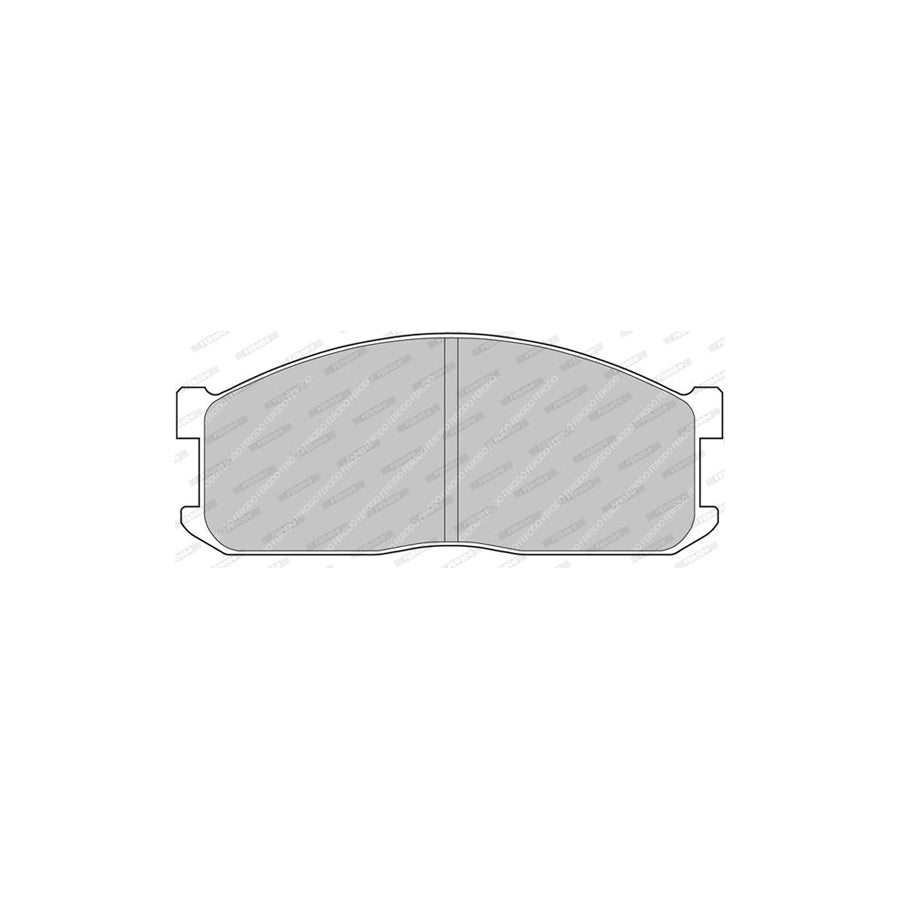 Ferodo Sl Fsl4035 Brake Pad Set Not Prepared For Wear Indicator With Bracket