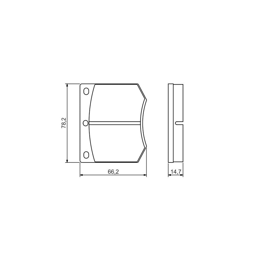 Bosch 0986495079 Brake Pad Set With Mounting Manual BP1458