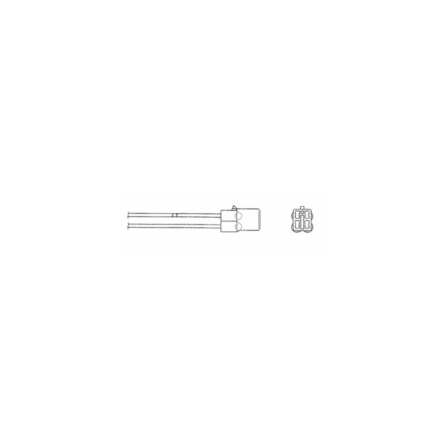 NTK Lambda Sensor / O2 Sensor (NGK 0007) - OZA577-H17