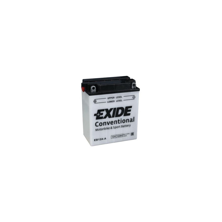 Exide EB12A-A 12V Conventional Motorcycle Battery | Duco Car Parts UK Car Parts