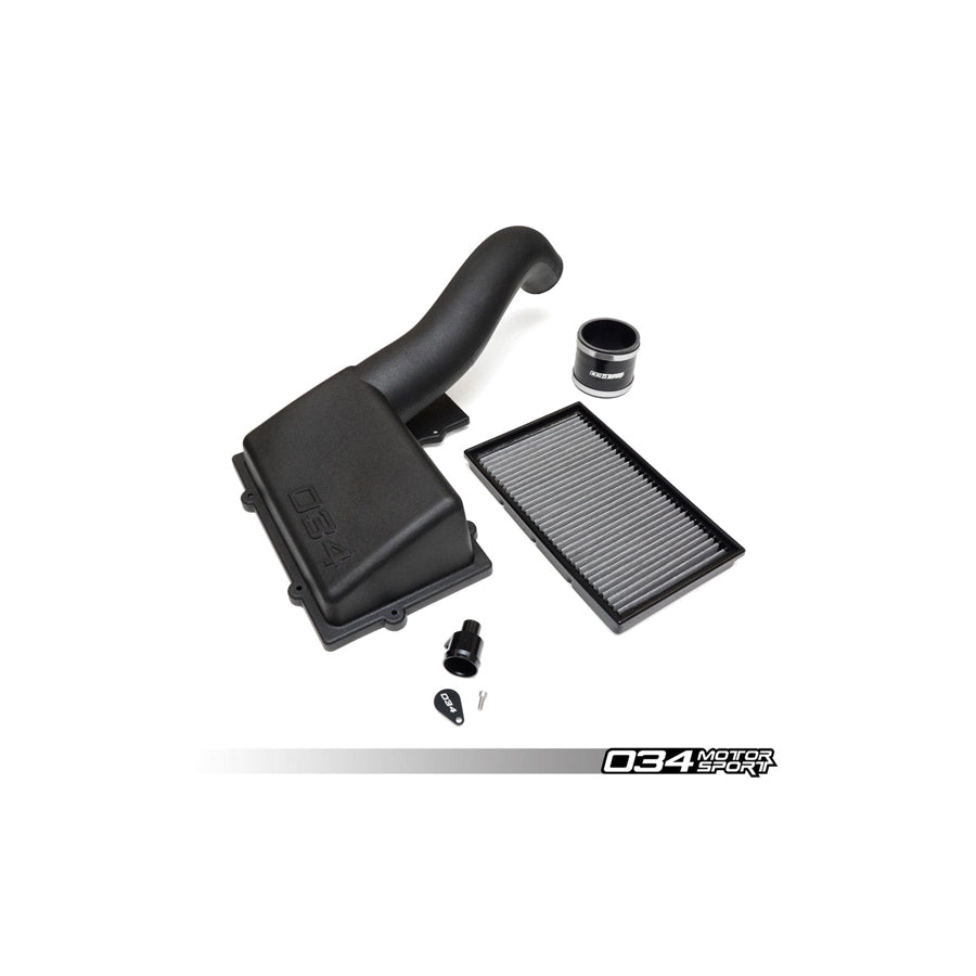 034Motorsport Audi VW P34 PERFORMANCE COLD AIR INTAKE, 8V AUDI A3/S3/TT/TTS & MKVII VOLKSWAGEN GOLF/GTI/R, 1.8T/2.0T GEN 3 (MQB)-