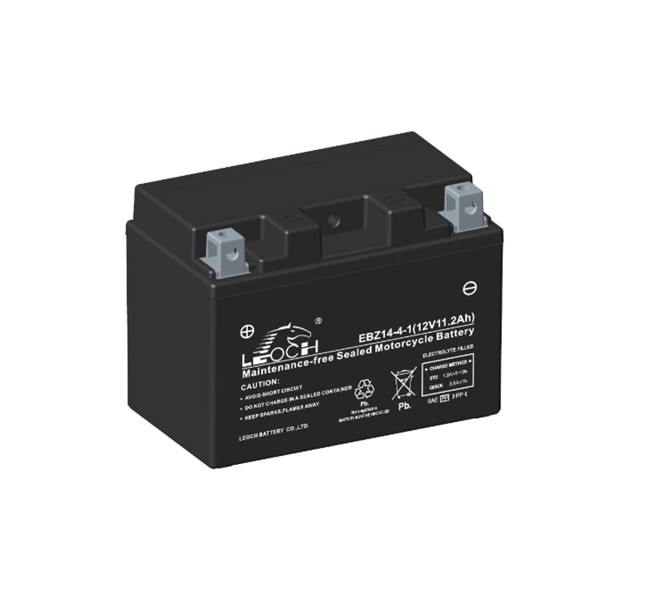 Leoch LTZ14-4 Powerstart AGM Motorcycle Battery EBZ14-4-1