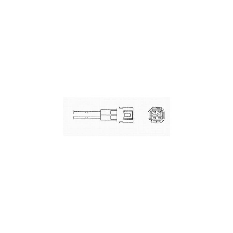 NTK Lambda Sensor / O2 Sensor (NGK 0008) - OZA591-UB2