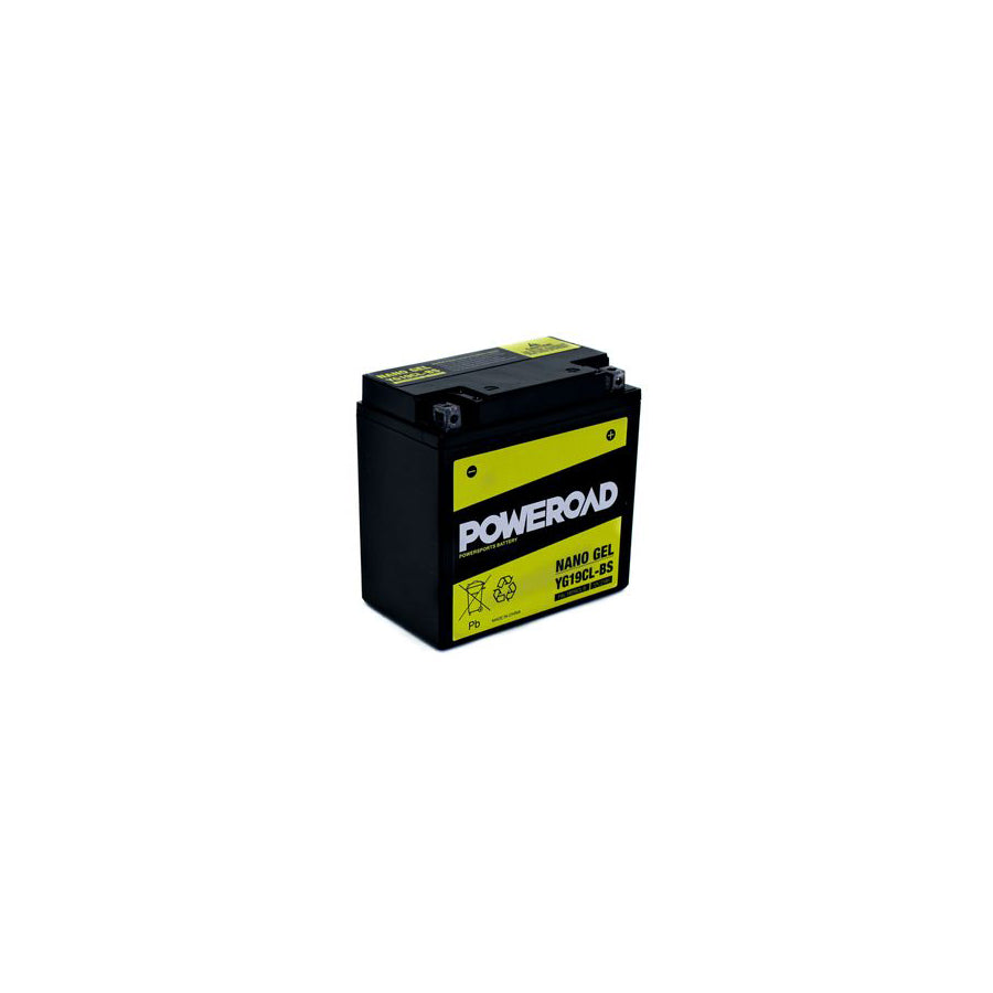 Poweroad YG19CL-BS GEL Motorcycle Battery