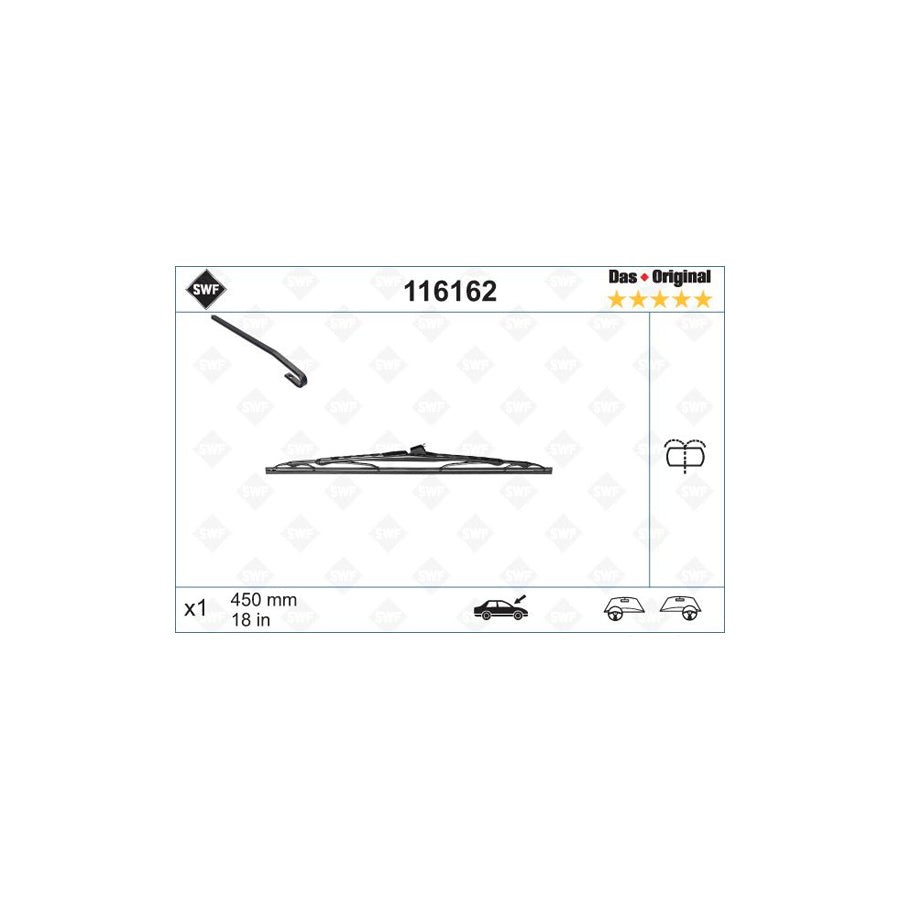 Swf Original 116162 Wiper Blade | Duco Car Parts UK Car Parts