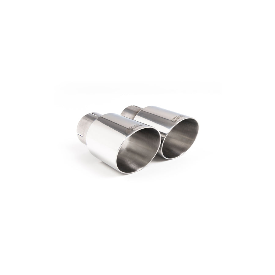 MillTek Audi BMW Ford VW Round 90mm Polished GT90 Exhaust Tip