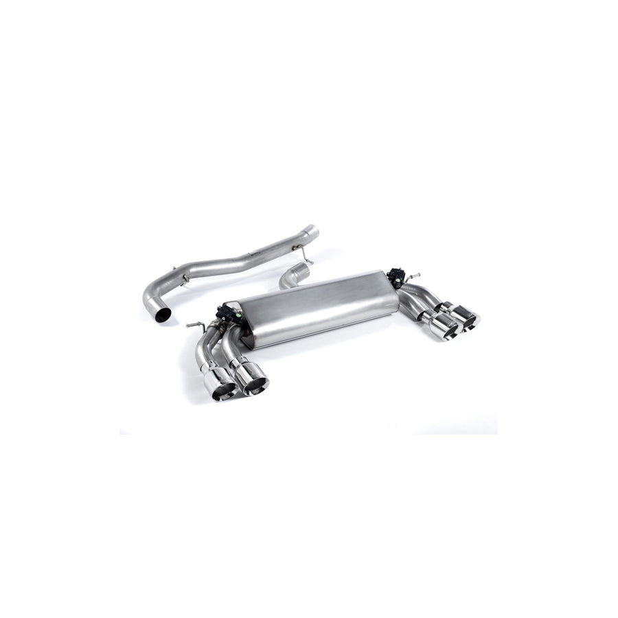 MillTek Audi 8V S3 Non-Resonated Cat-Back Exhaust
