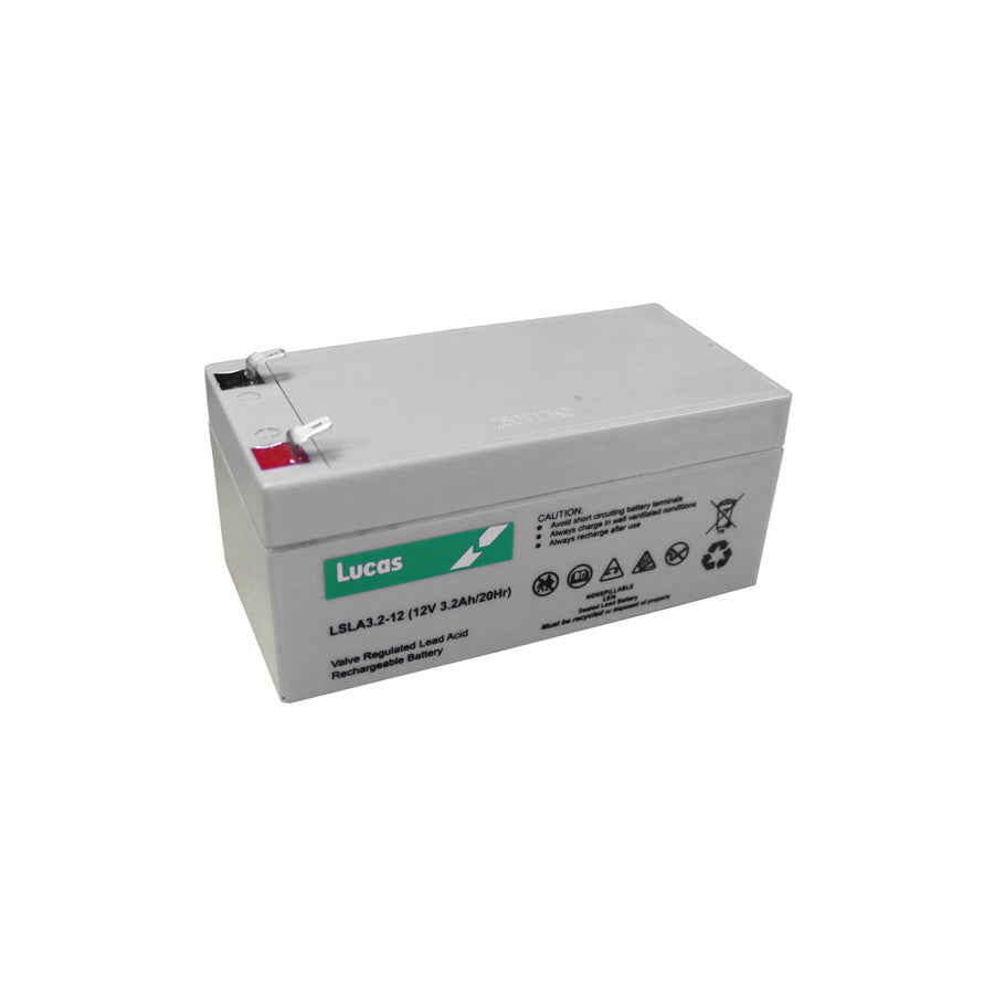 Lucas LSLA3.2-12 Sealed Lead Acid Battery 12V 3.2Ah