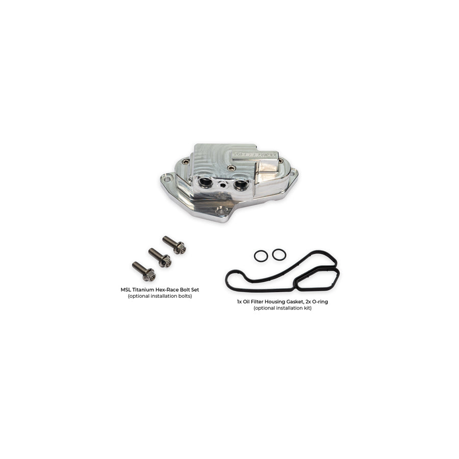 Mosselman N55 Oil Thermostat 85c (Inc. M135i, M235i, 335i & M2) - Silver