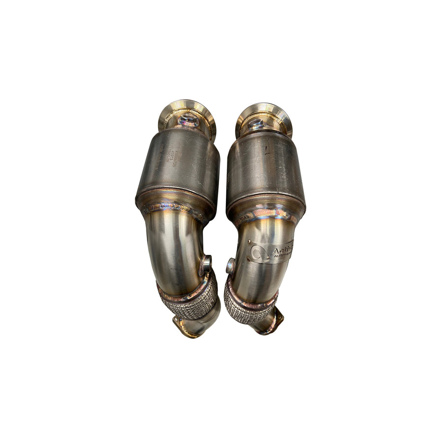 Active Autowerke BMW S63 N63 E70 E71 F85 F86 Sport Cat Downpipe (Inc. X5 50ix, X6 50ix, X5 M & X6 M)