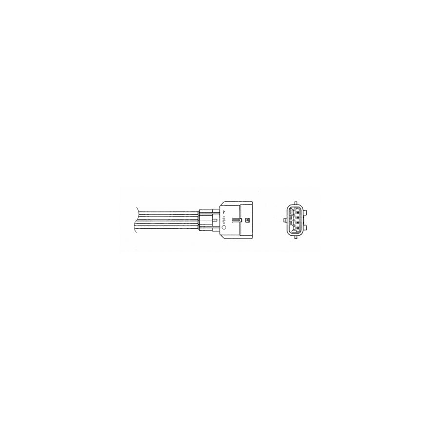 NTK Lambda Sensor / O2 Sensor (NGK 6519) - OZA636-R3