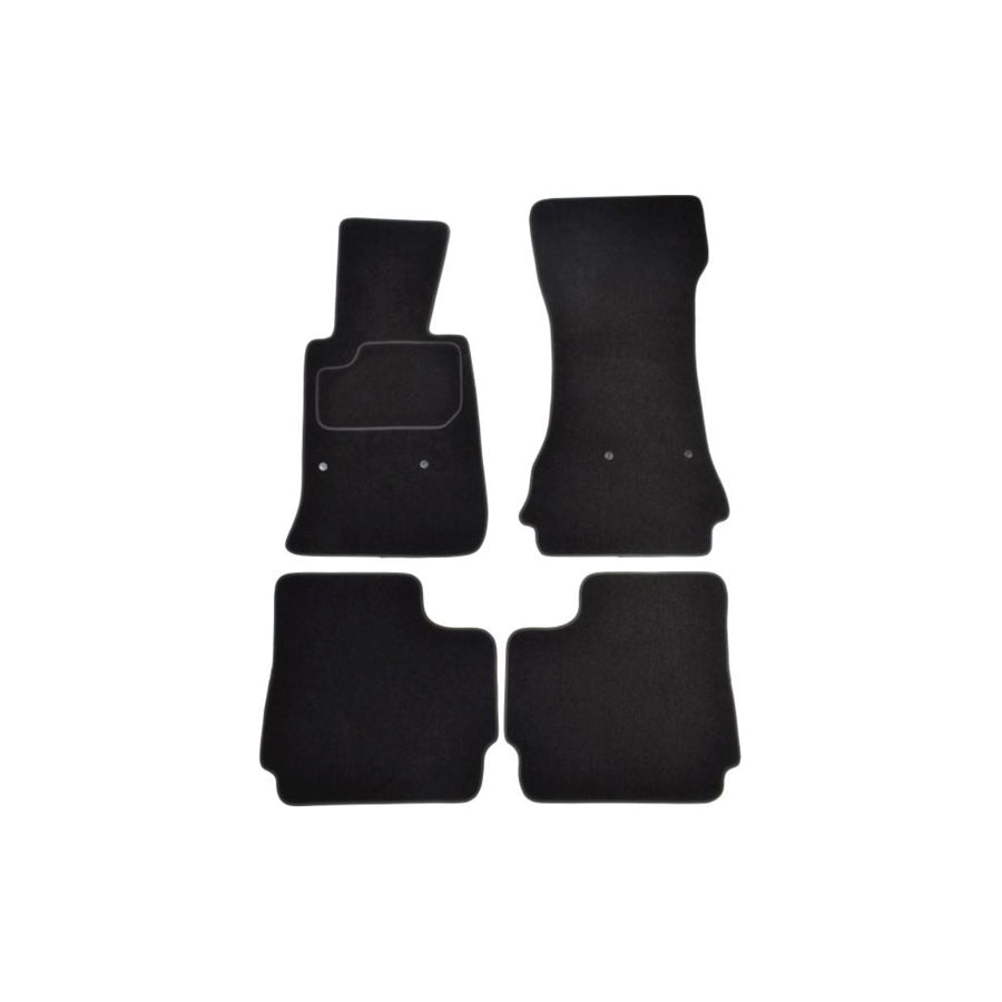 MAMMOOTH A041 BM60 PRM 01 Floor mat set for BMW 3 Convertible (E36) Textile, Front and Rear, Quantity: 4, Black