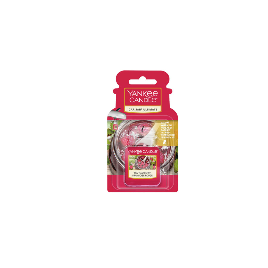 Yankee Candle Car Jar Ultimate Air Freshener - Red Raspberry