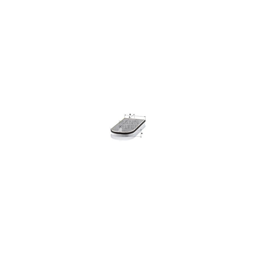 MANN-FILTER CUK 3642-2 Pollen filter Activated Carbon Filter