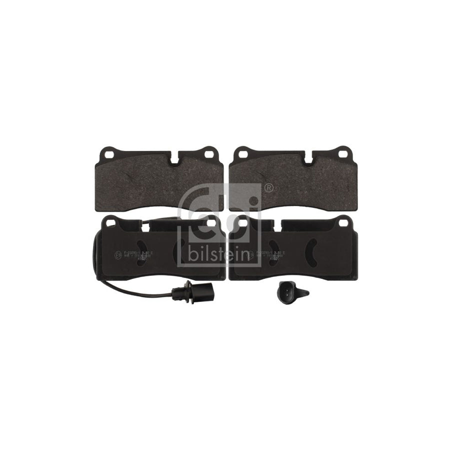 Febi Bilstein 116022 Brake Pad Set For Audi R8 Rear Axle Incl Wear Warning Contact