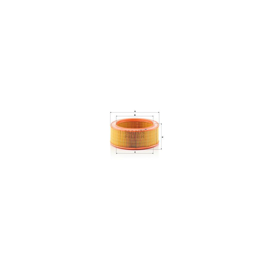 MANN-FILTER C 2582 Air Filter for FORD TRANSIT Filter Insert
