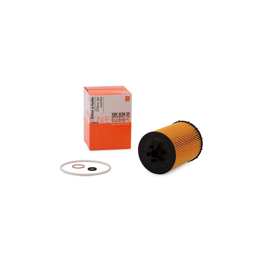 MAHLE ORIGINAL OX 636D Oil Filter Filter Insert