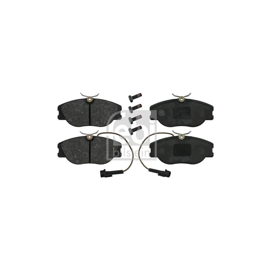 Febi Bilstein 16239 Brake Pad Set Front Axle Incl Wear Warning Contact With Bolts Screws